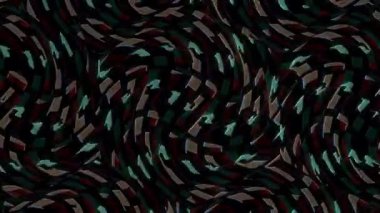 Siyah arkaplandaki renkli çizgilerle ince hareketleri düzenleyen, parıldayan, parlak güzel videolar.