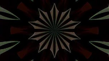 soyut çizgiler merkezde parlayan renkli ışık, siyah arkaplan