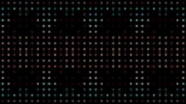 Siyah arkaplandaki renkli çizgilerle ince hareketleri düzenleyen, parıldayan, parlak güzel videolar.