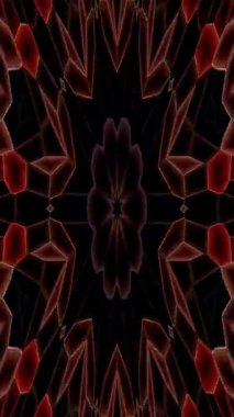 soyut çizgiler renkli noktalar ışık merkezde parlıyor, siyah arkaplan