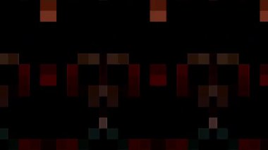 Siyah arkaplandaki renkli çizgilerle ince hareketleri düzenleyen, parıldayan, parlak güzel videolar.