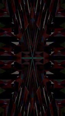 3D animasyon dikey güzel video renkli soyut parlak ışık enerjisi 4K düz çizgiler arkaplan için parıldayan ışık efekti