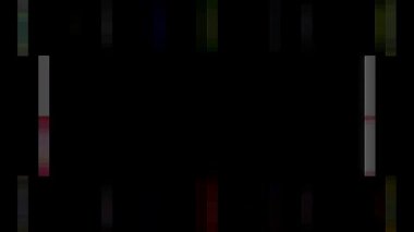 3D soyut parlak çizgiler, dalga, renkli, siyah arkaplan