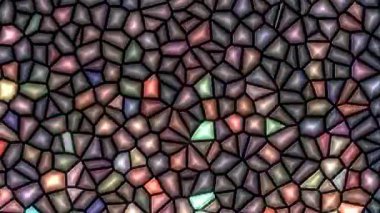 3D soyut parlak çizgiler, dalga, renkli, siyah arkaplan