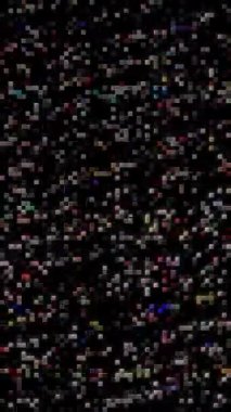 3D animasyon dikey güzel video renkli soyut parlak ışık enerjisi 4K düz çizgiler arkaplan için parıldayan ışık efekti