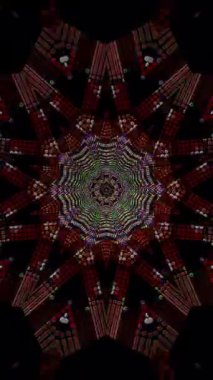 3D animasyon dikey güzel video renkli soyut parlak ışık enerjisi 4K düz çizgiler arkaplan için parıldayan ışık efekti