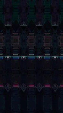 3D animation vertical beautiful video colorful abstract bright light energy 4K of smooth lines waves glittering light effect on black background