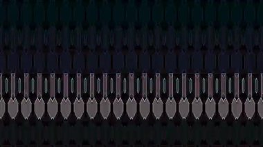 güzel renkli video soyut parlak ışık enerjisi 4K düz çizgi dalgaları siyah arkaplan üzerinde parıldayan ışık etkisi
