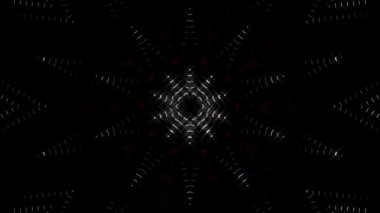 Soyut arka plan hareket eden çizgiler ve parlayan ışık noktaları. Çemberlerle canlandırma