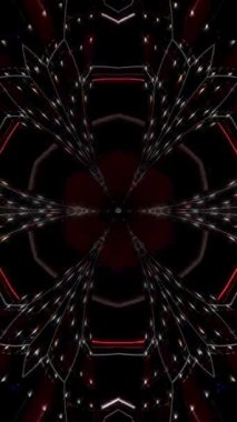 3D animasyon dikey güzel video renkli soyut parlak ışık enerjisi 4K düz çizgiler arkaplan için parıldayan ışık efekti