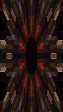 3D animasyon dikey video parıldayan güzel rengarenk çizgiler parlak ışık enerjisi 4K çizgiler pürüzsüz dalgalar parıldayan ışık efekti, siyah arkaplan