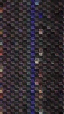 Siyah arkaplandaki renkli çizgilerle ince hareketleri düzenleyen, parıldayan, parlak güzel videolar.