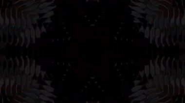 3D animasyon güzel video renkli soyut parlak ışık enerjisi 4K düz çizgi dalgaları merkezde yuvarlak ışık efekti, siyah arkaplan