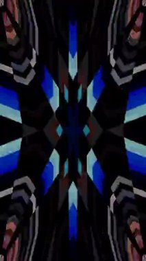 Siyah arkaplandaki renkli çizgilerle ince hareketleri düzenleyen, parıldayan, parlak güzel videolar.