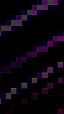 3D animasyon dikey güzel video renkli soyut parlak ışık enerjisi 4K düz çizgiler arkaplan için parıldayan ışık efekti