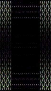 güzel video renkli soyut parlak ışık enerjisi düz çizgilerin 4K 'sı arkaplan için ışıldayan ışık efekti