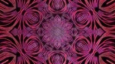 Soyut arka plan hareket eden çizgiler ve parlayan ışık noktaları. Çemberlerle canlandırma