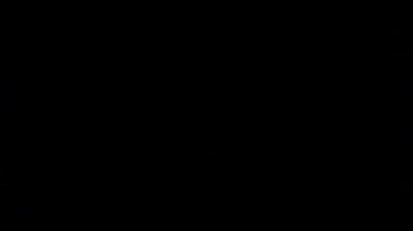 Soyut arka plan hareket eden çizgiler ve parlayan ışık noktaları. Çemberlerle canlandırma