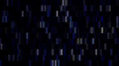 3D soyut parlak çizgiler, dalga, renkli, siyah arkaplan