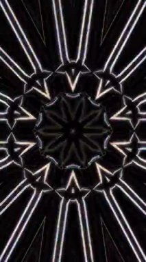 3D animasyon dikey güzel video renkli soyut parlak ışık enerjisi 4K düz çizgiler arkaplan için parıldayan ışık efekti