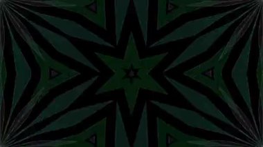 3D soyut parlak çizgiler, dalga, renkli, siyah arkaplan