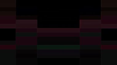 3D soyut parlak çizgiler, dalga, renkli, siyah arkaplan