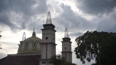 Garut Büyük Camii, öğleden sonra çok güzel, Garut Meydanı, Endonezya