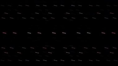 3D animation vertical beautiful video colorful abstract bright light energy 4K of smooth lines waves glittering light effect on black background