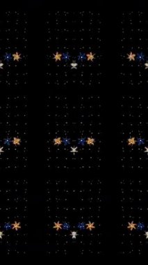 3D animation vertical beautiful video colorful abstract bright light energy 4K of smooth lines waves glittering light effect on black background