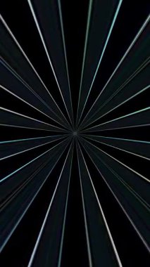 3D animasyon dikey güzel video renkli soyut parlak ışık enerjisi 4K düz çizgiler arkaplan için parıldayan ışık efekti