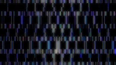 güzel renkli video soyut parlak ışık enerjisi 4K düz çizgi dalgaları siyah arkaplan üzerinde parıldayan ışık etkisi