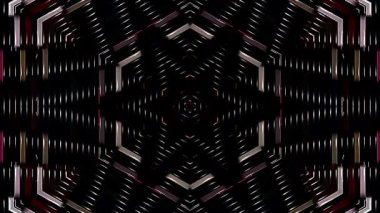 soyut çizgiler merkezde parlayan renkli ışık, siyah arkaplan