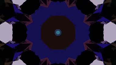 3D animasyon güzel video renkli soyut parlak ışık enerjisi 4K düz çizgi dalgaları merkezde yuvarlak ışık efekti, siyah arkaplan