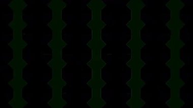 güzel renkli video soyut parlak ışık enerjisi 4K düz çizgi dalgaları siyah arkaplan üzerinde parıldayan ışık etkisi