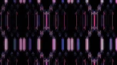 güzel renkli video soyut parlak ışık enerjisi 4K düz çizgi dalgaları siyah arkaplan üzerinde parıldayan ışık etkisi