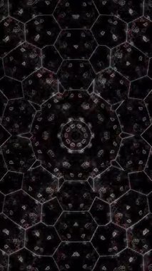 3D animasyon dikey güzel video soyut parlak ışık enerjisi 4K soyut çizgiler merkezde parlayan renkli ışık, siyah arkaplan