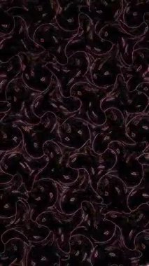 3D animasyon dikey video parıldayan güzel rengarenk çizgiler parlak ışık enerjisi 4K çizgiler pürüzsüz dalgalar parıldayan ışık efekti, siyah arkaplan