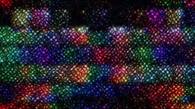 güzel renkli video soyut parlak ışık enerjisi 4K düz çizgi dalgaları siyah arkaplan üzerinde parıldayan ışık etkisi