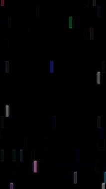 3D animasyon dikey güzel video renkli soyut parlak ışık enerjisi 4K düz çizgiler arkaplan için parıldayan ışık efekti