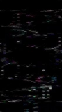 3D animasyon dikey güzel video renkli soyut parlak ışık enerjisi 4K düz çizgiler arkaplan için parıldayan ışık efekti