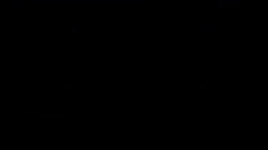 Soyut arka plan hareket eden çizgiler ve parlayan ışık noktaları. Çemberlerle canlandırma