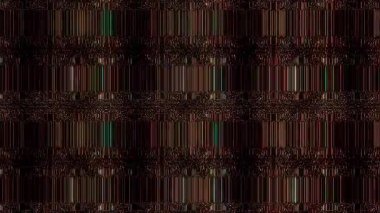 güzel renkli video soyut parlak ışık enerjisi 4K düz çizgi dalgaları siyah arkaplan üzerinde parıldayan ışık etkisi