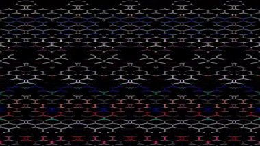 güzel renkli video soyut parlak ışık enerjisi 4K düz çizgi dalgaları siyah arkaplan üzerinde parıldayan ışık etkisi