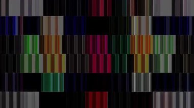 güzel renkli video soyut parlak ışık enerjisi 4K düz çizgi dalgaları siyah arkaplan üzerinde parıldayan ışık etkisi