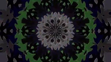 3D animasyon güzel video renkli soyut parlak ışık enerjisi 4K düz çizgi dalgaları merkezde yuvarlak ışık efekti, siyah arkaplan