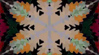 3D animasyon güzel video renkli soyut parlak ışık enerjisi 4K düz çizgi dalgaları merkezde yuvarlak ışık efekti, siyah arkaplan