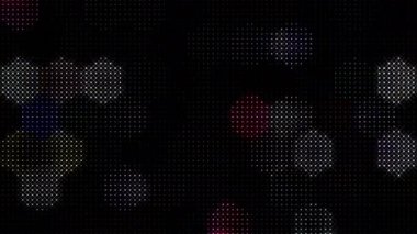 güzel renkli video soyut parlak ışık enerjisi 4K düz çizgi dalgaları siyah arkaplan üzerinde parıldayan ışık etkisi