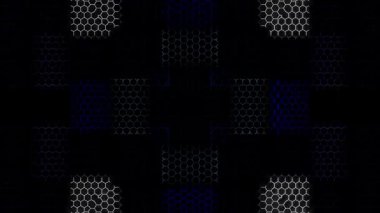 güzel renkli video soyut parlak ışık enerjisi 4K düz çizgi dalgaları siyah arkaplan üzerinde parıldayan ışık etkisi