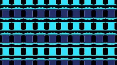 güzel renkli video soyut parlak ışık enerjisi 4K düz çizgi dalgaları siyah arkaplan üzerinde parıldayan ışık etkisi