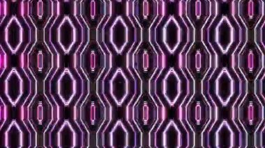 güzel renkli video soyut parlak ışık enerjisi 4K düz çizgi dalgaları siyah arkaplan üzerinde parıldayan ışık etkisi